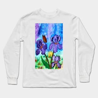 Iris at Sunrise Long Sleeve T-Shirt